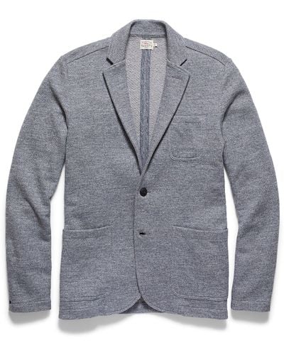 Faherty Inlet Knit Blazer - Grey