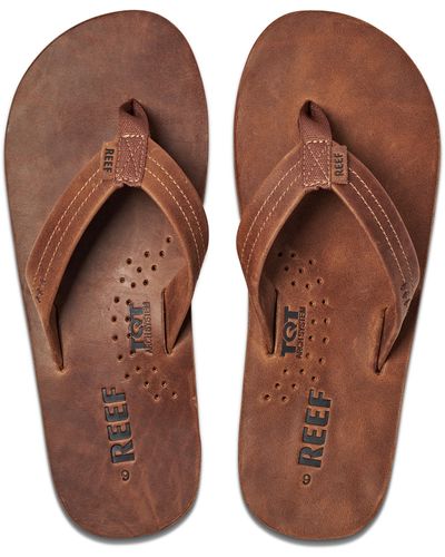 Reef Draftsmen Flip Flop Shoes - Brown