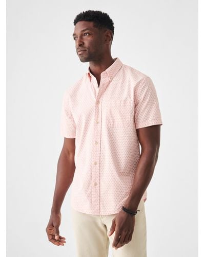 Faherty Short-sleeve Stretch Playa Shirt - Multicolour