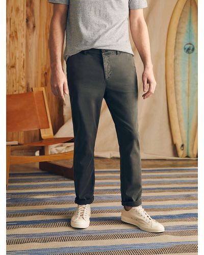 Faherty Coastline Stretch Chino (32" Inseam) Trousers - Multicolour