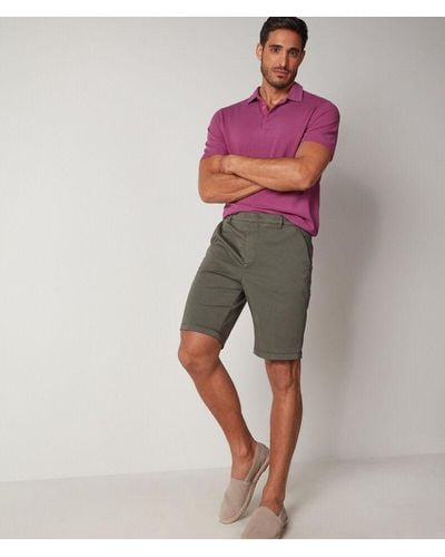 Falconeri Cotton Chino Shorts - Grey