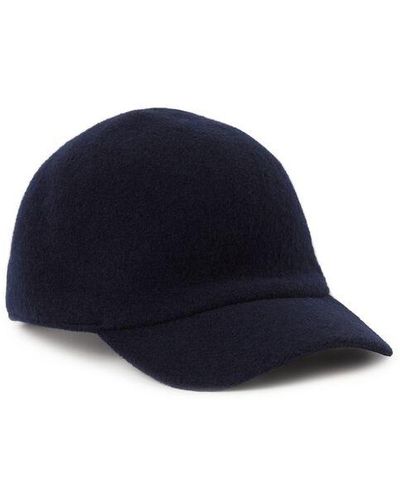 Falconeri Peaked Wool Hat - Blue