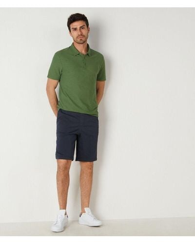 Falconeri Cotton Chino Shorts - Blue