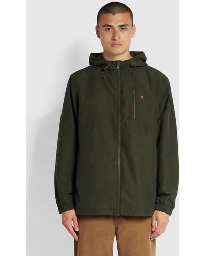 Farah Westchester Hooded Jacket - Green