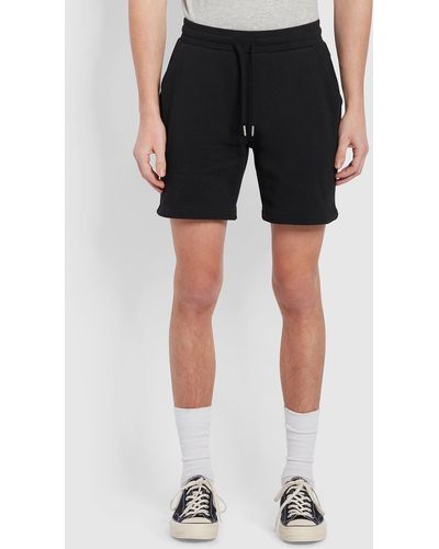 Farah Durrington Organic Cotton Jersey Shorts - Black