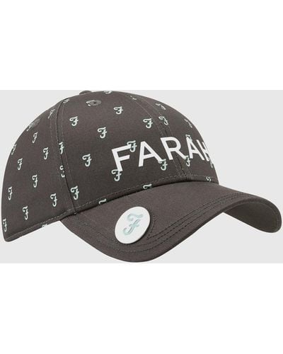 Farah Reese Golf Cap With Ball Marker - Grey