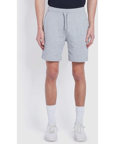 Farah Durrington Organic Cotton Jersey Shorts - Grey