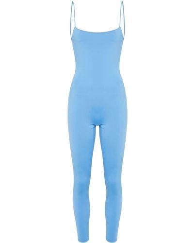 ANDAMANE Stretch-design Jumpsuit - Blue