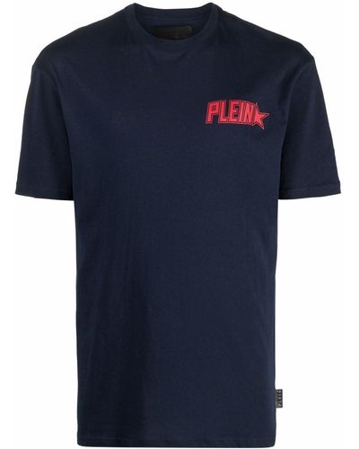 Philipp Plein Plein Star T-Shirt - Blau