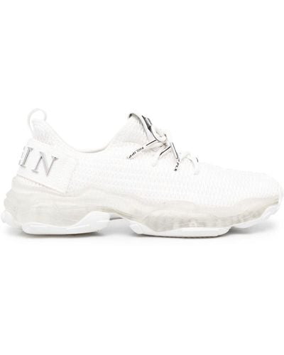 Philipp Plein Runner Hyper $hock Sneakers - White