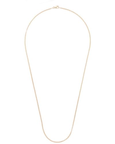 Selim Mouzannar 18kt Rose Gold Box-chain Necklace - White