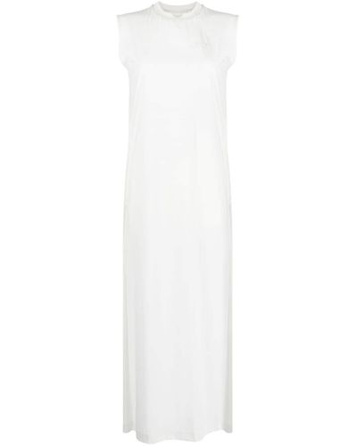 Y-3 3-stripes Sleeveless Dress - White
