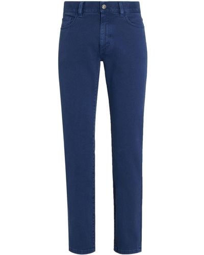 Zegna Roccia Skinny Jeans - Blauw