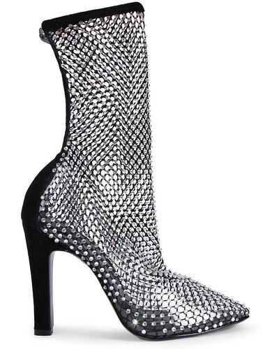 Kurt Geiger Shoreditch Laarzen Met Mesh - Zwart