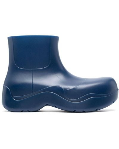 Bottega Veneta Puddle Ankle Boots - Blue