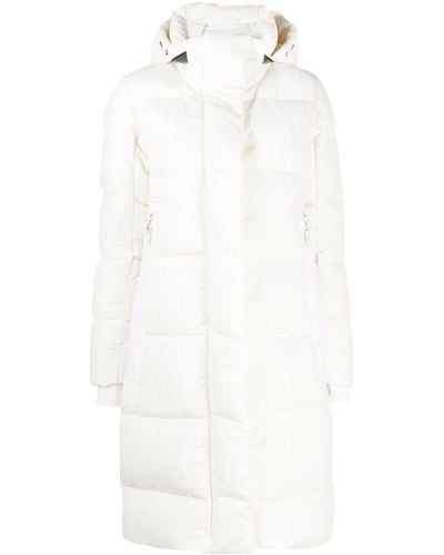 Canada Goose Byward Hooded Quilted Coat - Women's - Polyester/duck Down/polyamide/duck Feathers - White