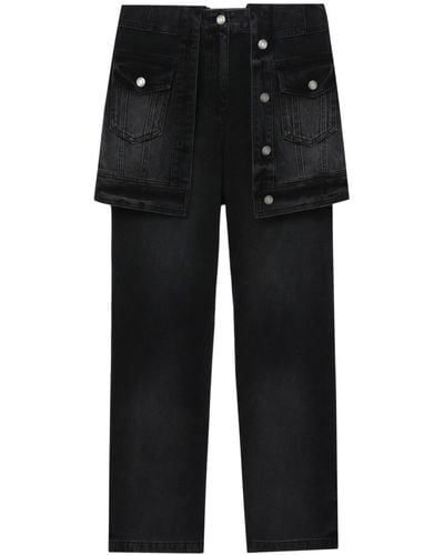 Juun.J Denim Jacket-skirt Trousers - Black