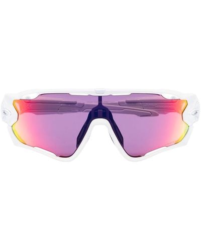 Oakley Jawbreaker Sonnenbrille mit Shield-Gestell - Pink