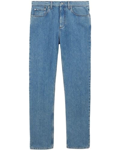 Burberry Straight-leg Denim Jeans - Blue