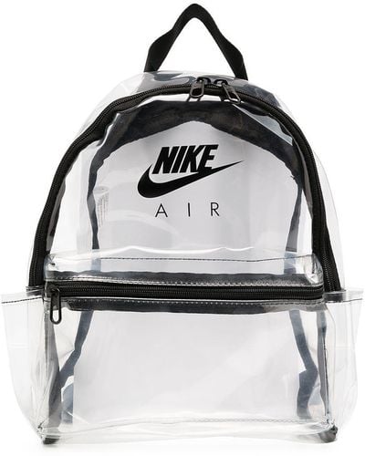 Nike Sac à dos Just Do It à design transparent - Blanc