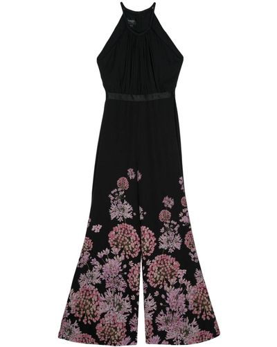 Giambattista Valli Zijden Jumpsuit - Zwart