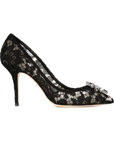 Dolce & Gabbana Verzierte Spitzen-Pumps - Mehrfarbig