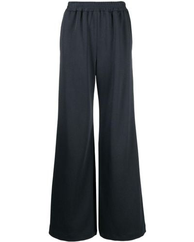 Gianluca Capannolo High-waisted Wide-leg Trousers - Blue