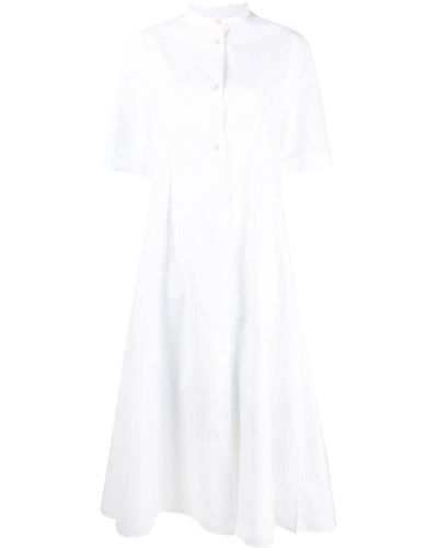 Jil Sander Chemisier Dress - White