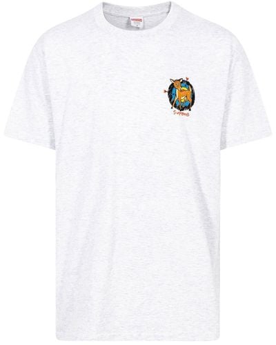 Supreme Deer Crew Neck T-shirt - Grey