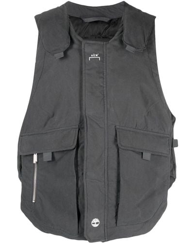 A_COLD_WALL* * - X Timberland Future73 Padded Gilet - Men's - Nylon/polyester/cotton/feather - Gray