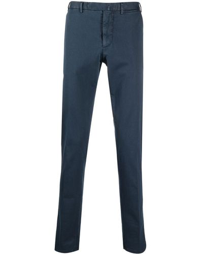 Dell'Oglio Slim-cut Chino Trousers - Blue