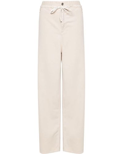 Isabel Marant Jordy Wide-leg Trousers - White