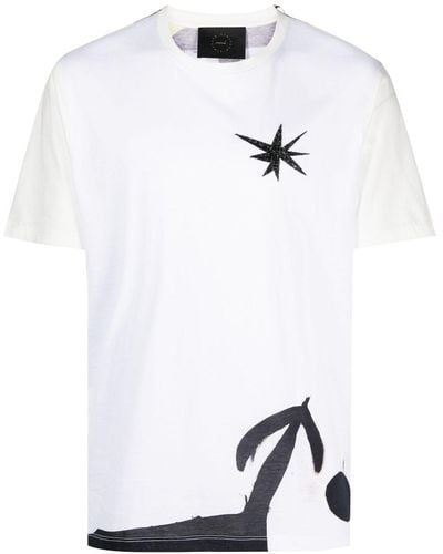 Limitato Camiseta con estampado Joan Miró - Blanco