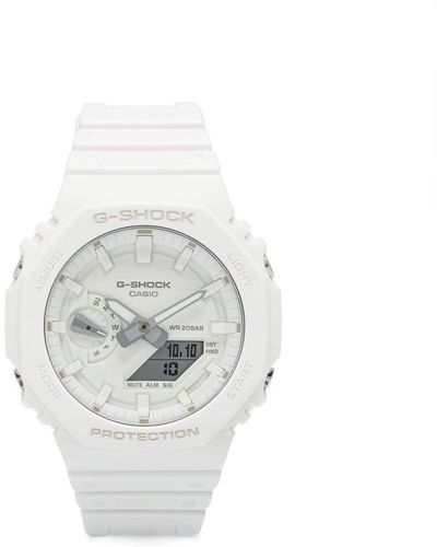 G-Shock Reloj GA-2100 de 40 mm - Blanco