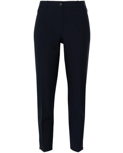 J.Lindeberg Pia Mid-rise Cropped Trousers - Blue