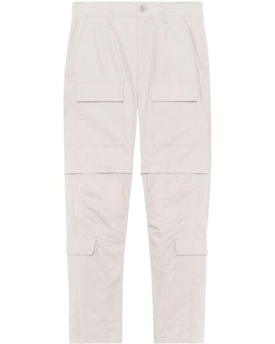 John Elliott Pantalones cargo tapered - Blanco