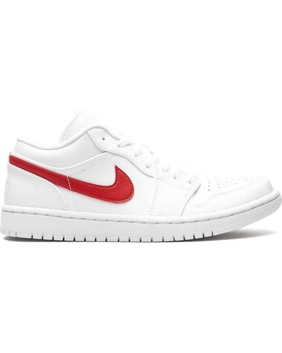 Nike Air 1 Low "university Red" Sneakers - White