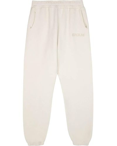 Stadium Goods Eco Logo-embroidered Track Trousers - Natural