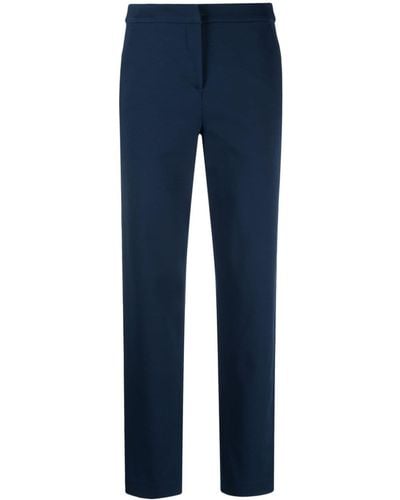 Emporio Armani Straight Pantalon - Blauw