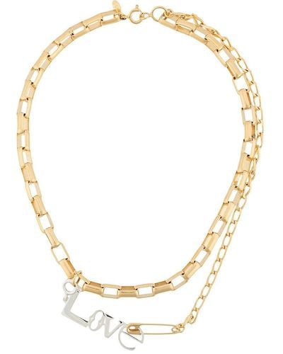Wouters & Hendrix Rebel Love Layered Necklace - Multicolour