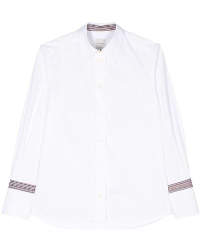 Paul Smith Langärmeliges Hemd - Weiß