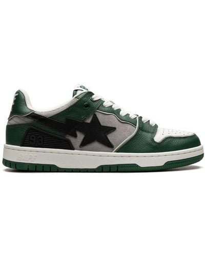 A Bathing Ape Sk8 Sta #1 M2 "green" Trainers