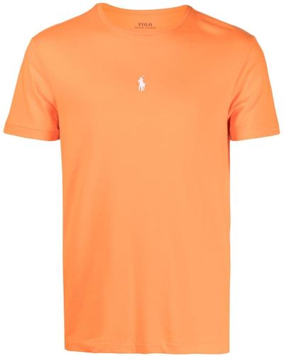 Polo Ralph Lauren Camiseta con logo bordado - Naranja