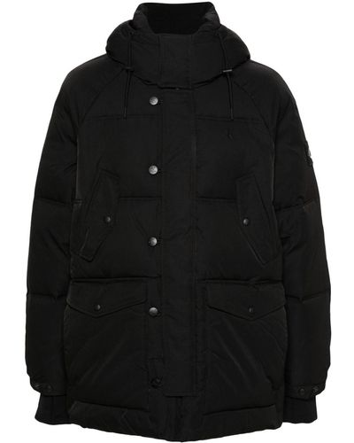 Calvin Klein Hooded Padded Jacket - Black