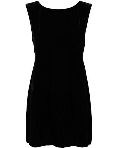 RIXO London Michaela Cut-out Mini Dress - Black