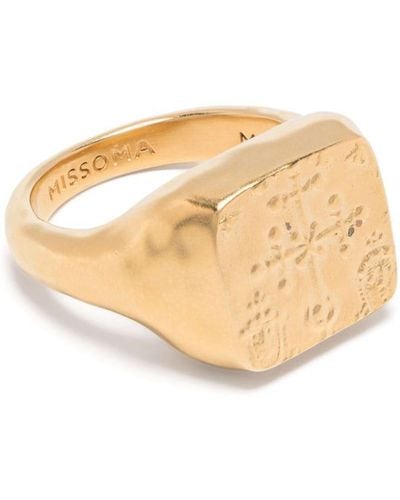 Missoma Lucy Williams Byzantine-coin Ring - Natural