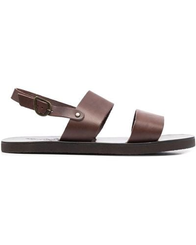 Ancient Greek Sandals Dinatos スリングバックサンダル - ブラウン