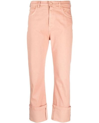 Max Mara Decano Cropped Jeans - Pink