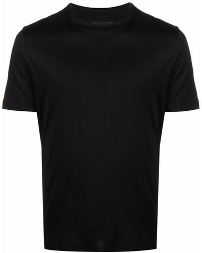 Emporio Armani T-shirt Met Logopatch - Zwart