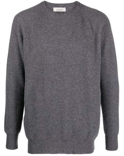 Laneus Fine-knit Jumper - Grey